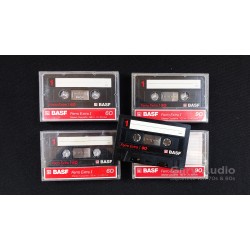 BASF Ferro Extra 60 & 90 Audio Cassette Tapes 4 Pieces Set
