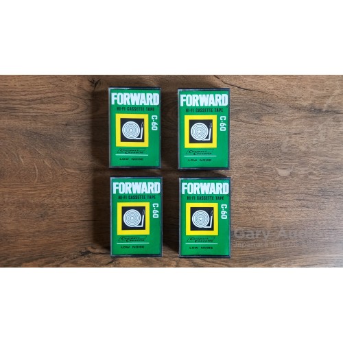Forward HiFi C-60 Audio Cassette Tapes 4 Pieces Pack