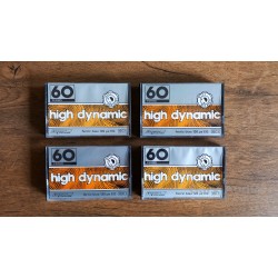 High Dynamic Ferro 60 Audio Cassette Tapes 4 Pieces Pack