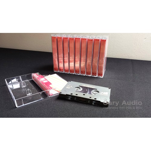 Maxell XLII 90 IEC Type-II Chrome Cassette Tapes 10 Pieces Package