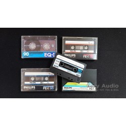 Philips SQ EQ FE Type-I Audio Cassette Tapes 4 Pieces Set