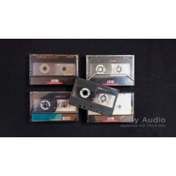 Sony UX 90 Type-II Chrome Cassette Tapes 4 Pieces Set