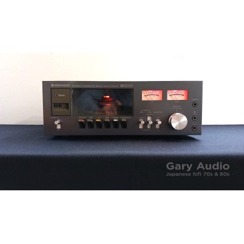 Kenwood KX-520 MKII Stereo Cassette Tape Deck Black Edition Japan 1976