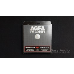 Agfa PE39 HiFi 18 cm 540 m Double-Play Recording Tape on Plastic Reel Unopened Box