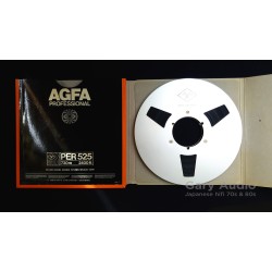 Agfa PER 525 730 m 26.5 cm 10.5 Inch 2400 ft Studio-Band Reel To Reel Recording Tape