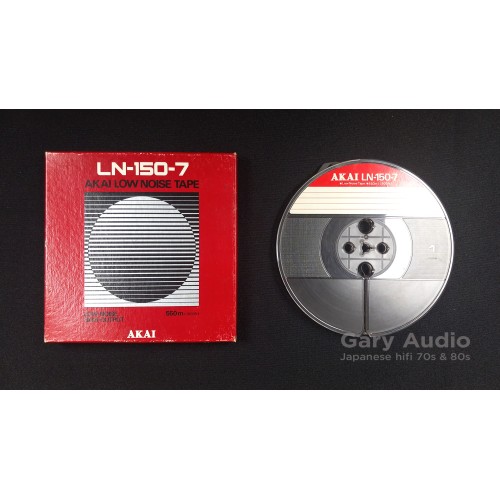 Akai LN-150-7 Low Noise Tape 7 Inch / 18 cm 550 Meter Reel Magnetic Tape Akai LN-150-7 Low Noise Tape 7 Inch / 18 cm 550 Meter Reel Magnetic Tape