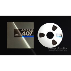 Ampex 407 Audio Mastering Tape on 26.5 cm 10.5 Inch aluminium reel