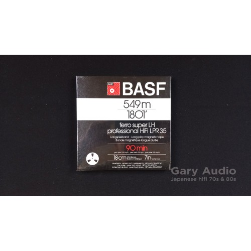 BASF Professional HiFi LPR-35 18 cm 549 m Recording Tape on Alu Reel Unopened Box