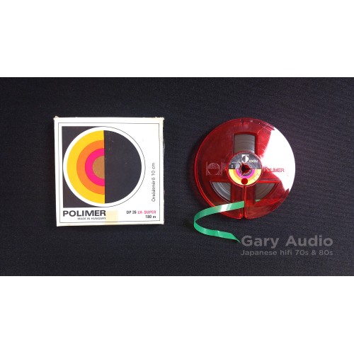 Polimer DP26 LH-Super 10 cm 180 m Double Play Reel-To-Reel Recording Tape