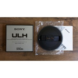 Sony ULH-7-550-BL Reel to Reel Recording Tape 7 Inch 18 cm 550 meter