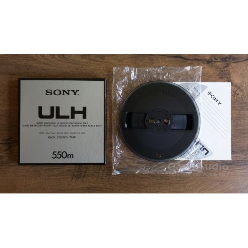 Sony ULH-7-550-BL Reel to Reel Recording Tape 7 Inch 18 cm 550 meter